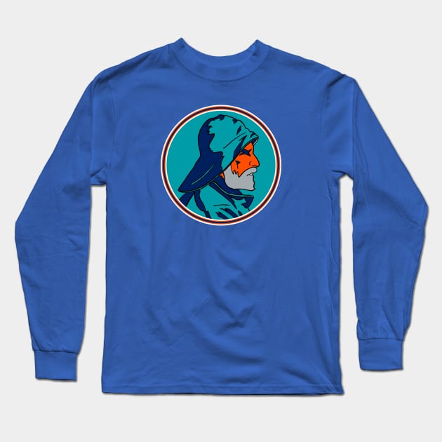 Profile in Fish Long Sleeve T-Shirt by Lightning Bolt Designs